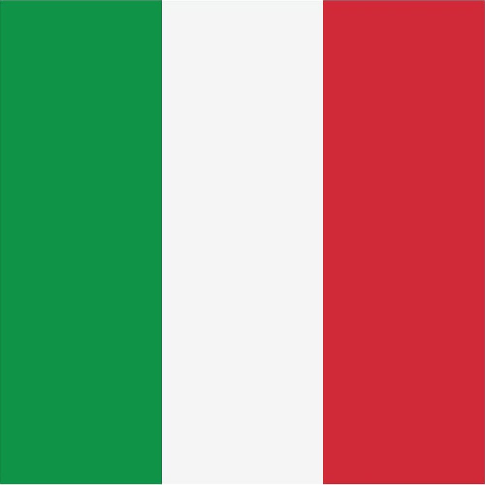 Italy Flag Magnets | 2-Pack | 5-Inches by 3-Inches | Premium Quality Heavy Duty 30MIL Magnetic Prints | MagnetPD452