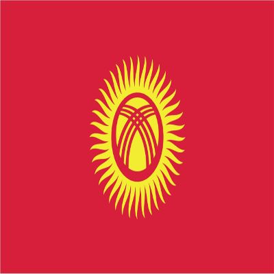 Kyrgyzstan Flag Magnets | 2-Pack | 5-Inches by 3-Inches | Premium Quality Heavy Duty 30MIL Magnetic Prints | MagnetPD462