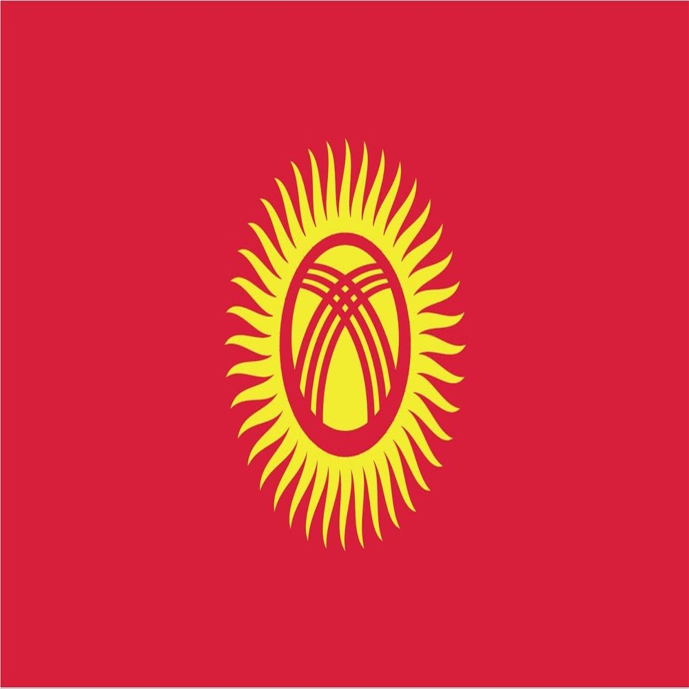 Kyrgyzstan Flag Magnets | 2-Pack | 5-Inches by 3-Inches | Premium Quality Heavy Duty 30MIL Magnetic Prints | MagnetPD462
