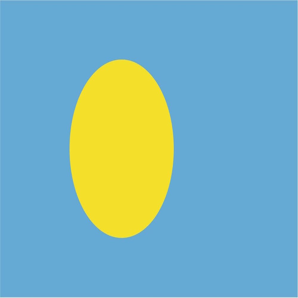 Palau Flag Magnets | 2-Pack | 5-Inches by 3-Inches | Premium Quality Heavy Duty 30MIL Magnetic Prints | MagnetPD504