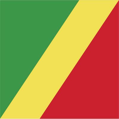 Congo Flag Magnets | 2-Pack | 5-Inches by 3-Inches | Premium Quality Heavy Duty 30MIL Magnetic Prints | MagnetPD409