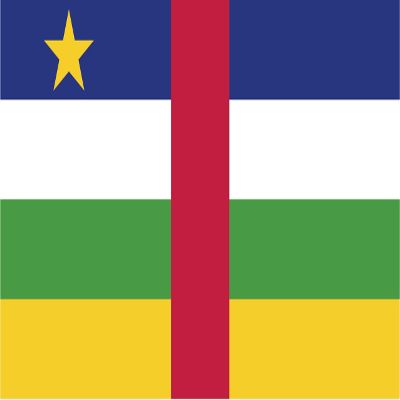 Central African Republic Flag Magnets | 2-Pack | 5-Inches by 3-Inches | Premium Quality Heavy Duty 30MIL Magnetic Prints | MagnetPD402
