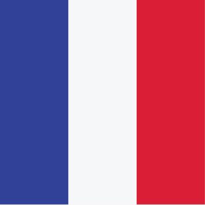 France Flag Magnets | 2-Pack | 5-Inches by 3-Inches | Premium Quality Heavy Duty 30MIL Magnetic Prints | MagnetPD431