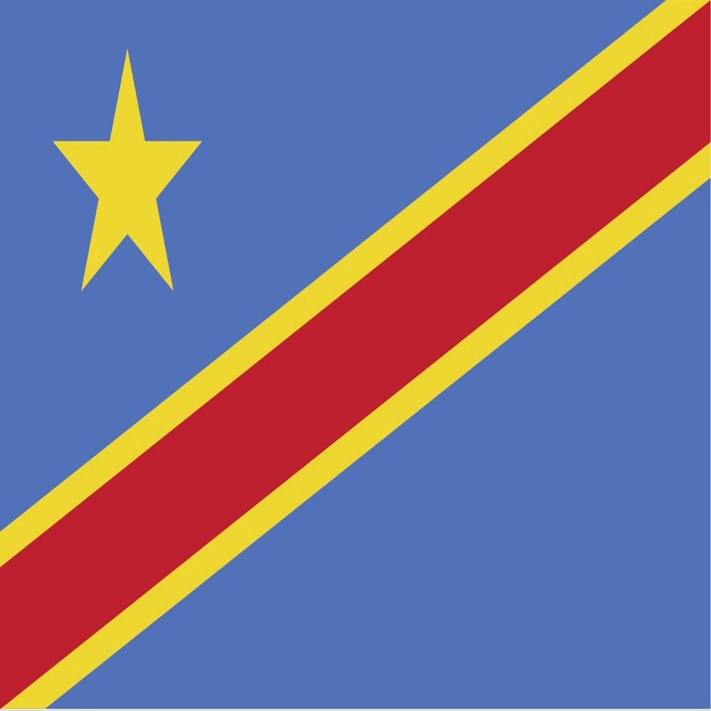 Democratic Republic of Congo Flag Magnets | 2-Pack | 5-Inches by 3-Inches | Premium Quality Heavy Duty 30MIL Magnetic Prints | MagnetPD420