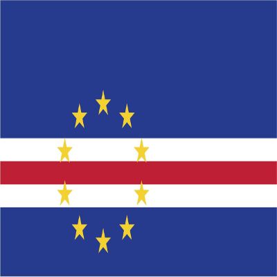 Cape Verde Flag Magnets | 2-Pack | 5-Inches by 3-Inches | Premium Quality Heavy Duty 30MIL Magnetic Prints | MagnetPD401