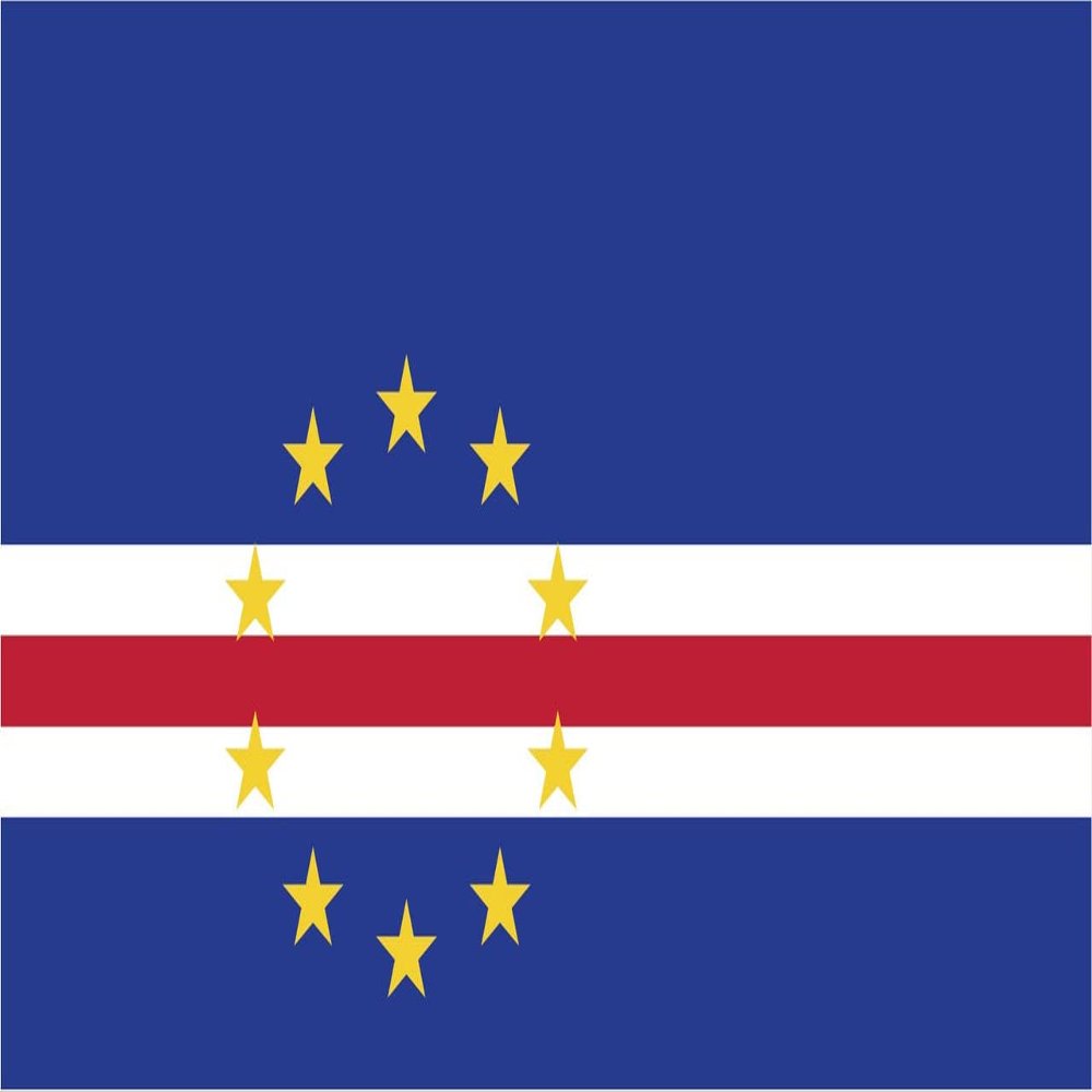 Cape Verde Flag Magnets | 2-Pack | 5-Inches by 3-Inches | Premium Quality Heavy Duty 30MIL Magnetic Prints | MagnetPD401