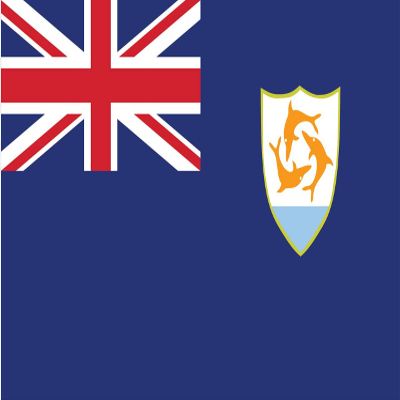Anguilla Flag Magnets | 2-Pack | 5-Inches by 3-Inches | Premium Quality Heavy Duty 30MIL Magnetic Prints | MagnetPD372