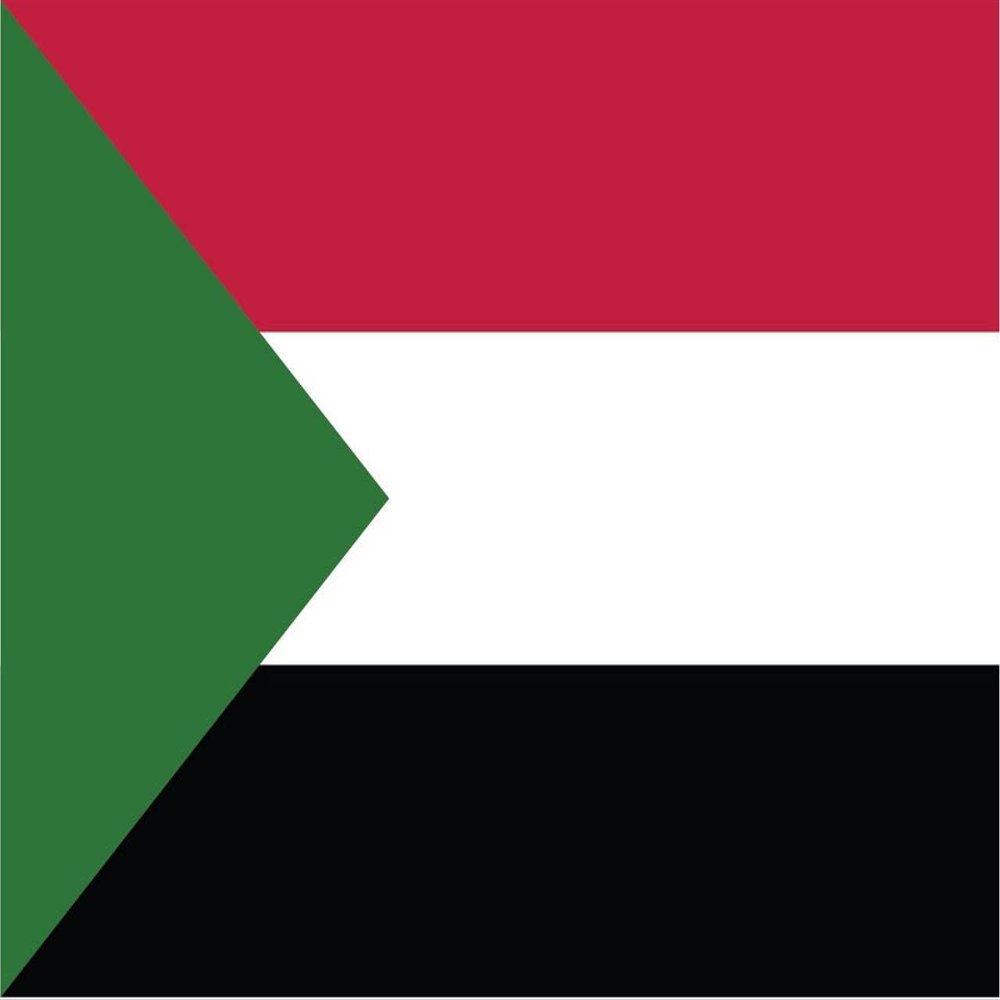 Sudan Flag Magnets | 2-Pack | 5-Inches by 3-Inches | Premium Quality Heavy Duty 30MIL Magnetic Prints | MagnetPD540