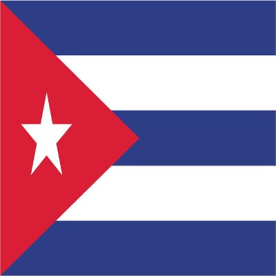 Cuba Flag Magnets | 2-Pack | 5-Inches by 3-Inches | Premium Quality Heavy Duty 30MIL Magnetic Prints | MagnetPD413
