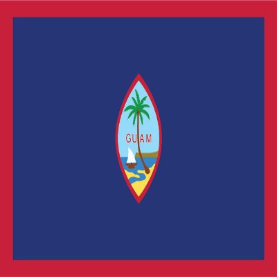 Guam Flag Magnets | 2-Pack | 5-Inches by 3-Inches | Premium Quality Heavy Duty 30MIL Magnetic Prints | MagnetPD437