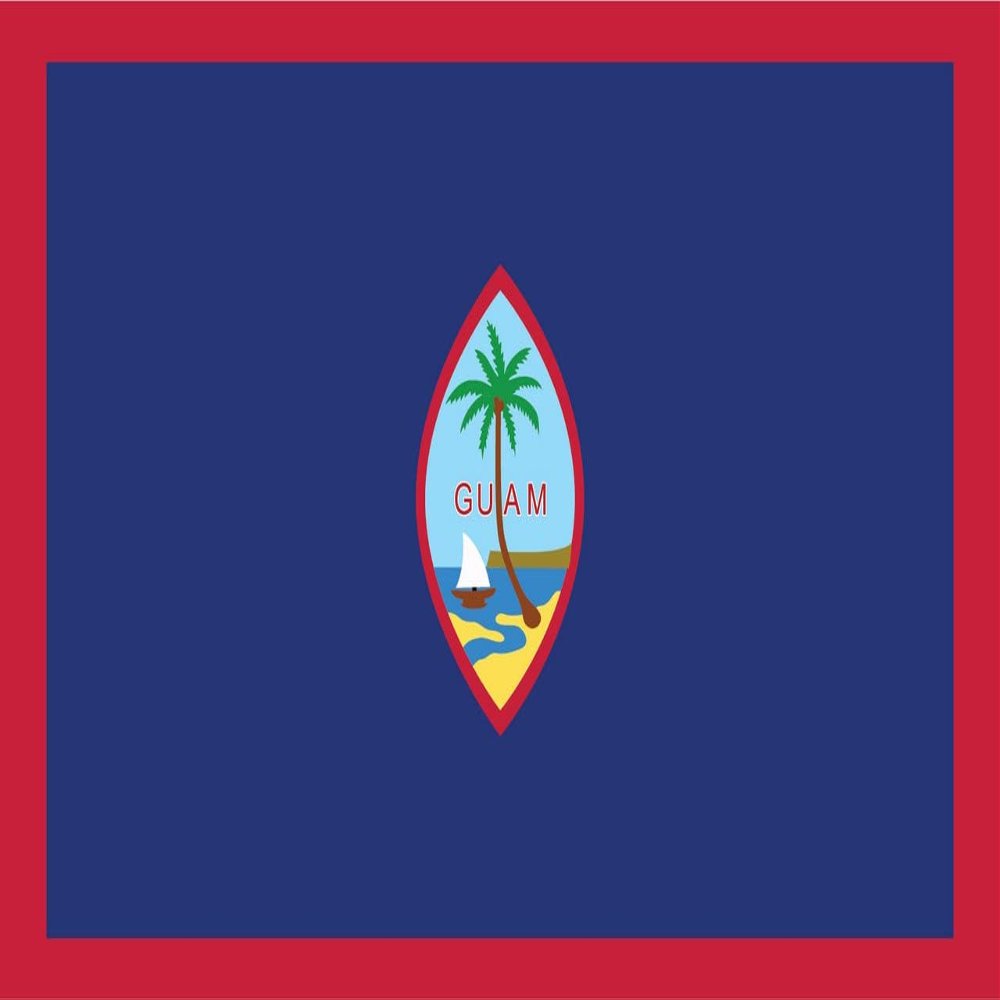 Guam Flag Magnets | 2-Pack | 5-Inches by 3-Inches | Premium Quality Heavy Duty 30MIL Magnetic Prints | MagnetPD437