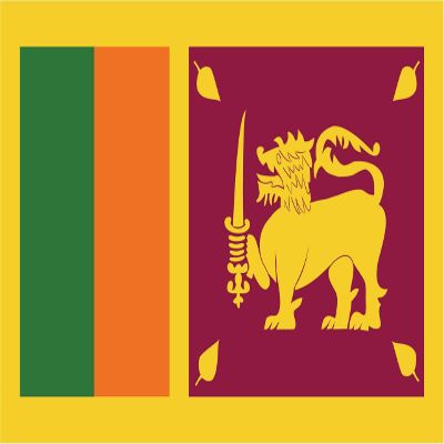 Sri Lanka Flag Magnets | 2-Pack | 5-Inches by 3-Inches | Premium Quality Heavy Duty 30MIL Magnetic Prints | MagnetPD539