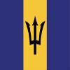 Barbados Flag Magnets | 2-Pack | 5-Inches by 3-Inches | Premium Quality Heavy Duty 30MIL Magnetic Prints | MagnetPD383 view 1