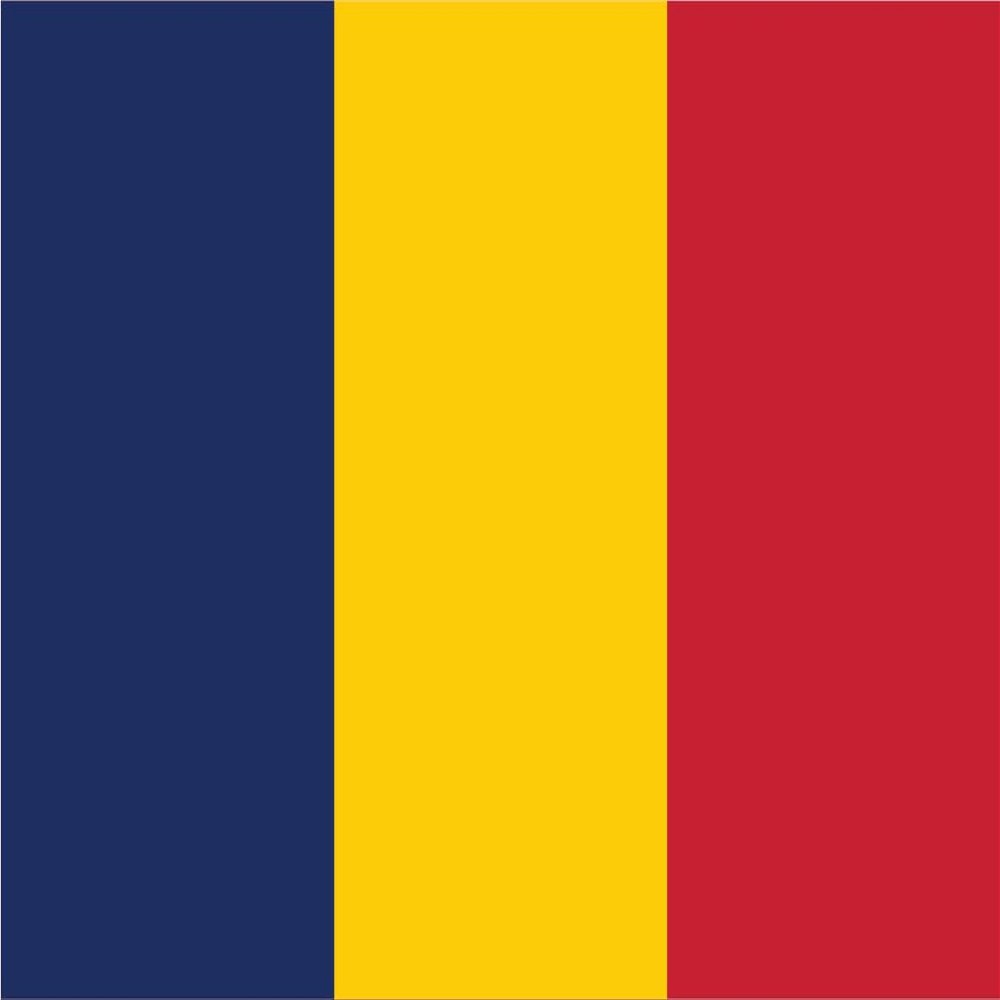Chad Flag Magnets | 2-Pack | 5-Inches by 3-Inches | Premium Quality Heavy Duty 30MIL Magnetic Prints | MagnetPD404