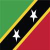 Saint Kitts Flag Magnets | 2-Pack | 5-Inches by 3-Inches | Premium Quality Heavy Duty 30MIL Magnetic Prints | MagnetPD518 view 1