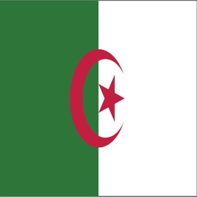 Algeria Flag Magnets | 2-Pack | 5-Inches by 3-Inches | Premium Quality Heavy Duty 30MIL Magnetic Prints | MagnetPD368