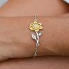 Best Wife, You are Getting More Beautiful Each Day and My Love for You is, Reusable Sunflower Bracelet for Wife from Husband view 2