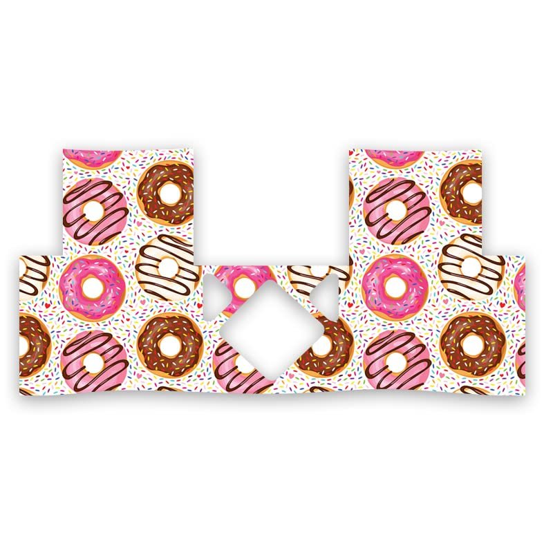 Rockadex - Decal Sticker Compatible for Medtronic Insulin Pump, Quality Vinyl Stickers, Custom Vinyl Decals for Insulin Pump. (Donuts)
