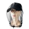4 Pcs Premium Mosquito Head Net Mesh, Extra Fine Holes, Insect Netting, Bug Face Shield, Soft Durable Fly Screen, Protection for no See um Midges Gnats, Carry Bag view 3