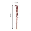 Solid Wood Walking Cane Walking Stick Older People Walking Sticks Wood Walking Sticks Wood Hollow Carving Peach Pattern 95 Cm (37.40 Inches) Can Be Truncated According to Height Wood Canes view 2