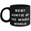Brilliant Aunt, Best Auntie Of The Whole World, Aunt 11oz 15oz Mug From Niece view 1