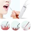 Dental Pick Portable Stainless Steel Tooth Pick Set Reusable Tooth Stains Remover Dental Tool Teeth Cleaning Tools with Holder for Outdoor Picnic, Camping, Travel (7PCS/Set) view 2