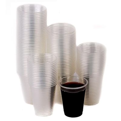 7oz Translucent Plastic Cups - Disposable 7 ounce Cold Drink Party Cups - Cold Drink, Soda Cups, Party Cups, Water Cups, Drinking Cups for Home, Office, Events, Wedding, Parties and Takeout (2400)