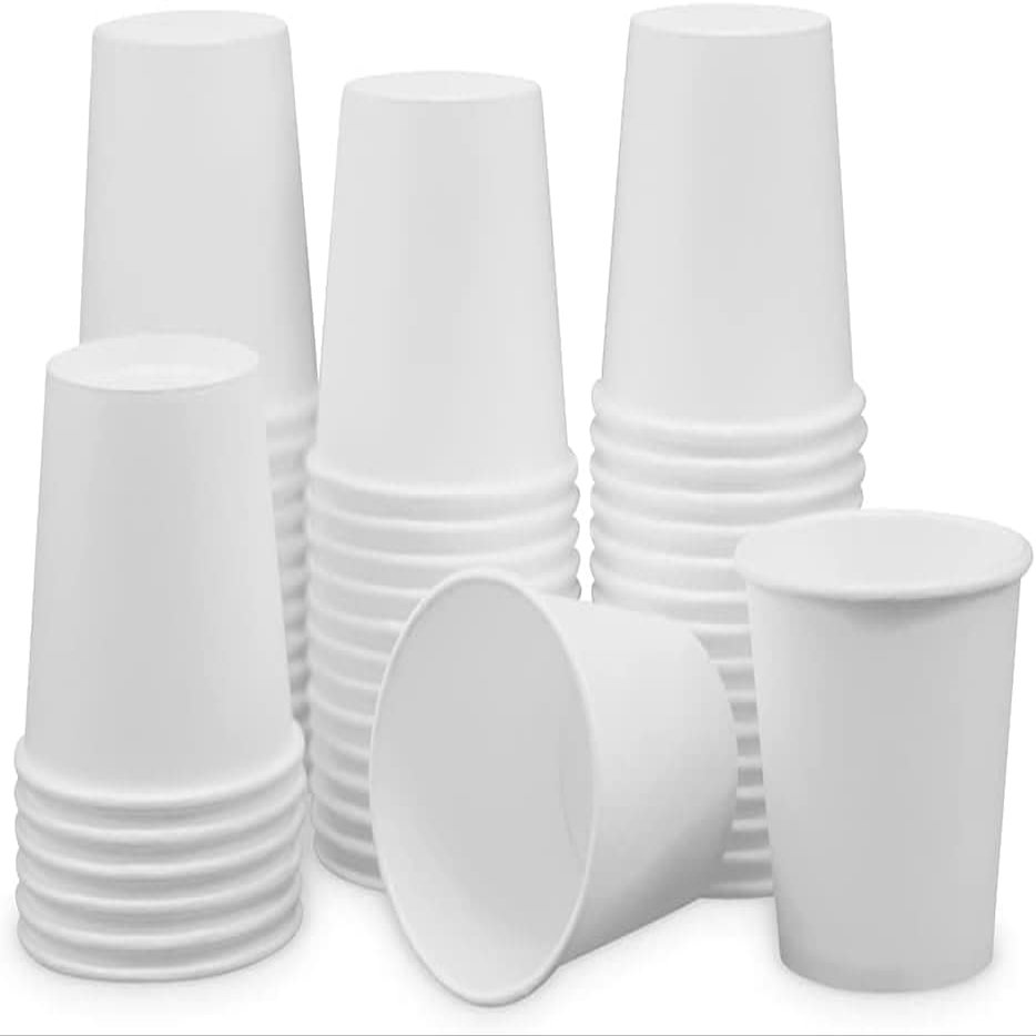 Paper Cups 4 oz 1000 Pack for Coffee & Espresso | Bulk 1000 Count for Home, Office, Restaurants & Parties | Recyclable Disposable 4 Ounce To-Go Cups for Hot Drinks