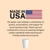 Paper Cups 4 oz 1000 Pack for Coffee & Espresso | Bulk 1000 Count for Home, Office, Restaurants & Parties | Recyclable Disposable 4 Ounce To-Go Cups for Hot Drinks view 3