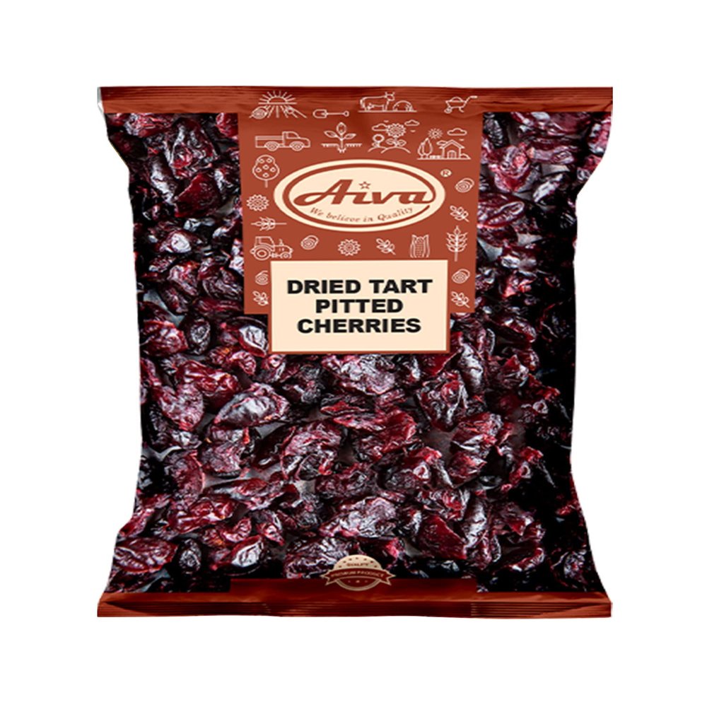 Aiva Dried Pitted Cherries 2 LB Bulk | Natural Cherry for Snacking, Baking, and Cooking