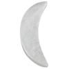 1 Pieces Selenite Moon Charging Plate 4" Carved Selenite Crescent Moon Shaped Cleansing view 1