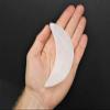 1 Pieces Selenite Moon Charging Plate 4" Carved Selenite Crescent Moon Shaped Cleansing view 2
