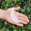 1 Pieces Selenite Moon Charging Plate 4" Carved Selenite Crescent Moon Shaped Cleansing view 4