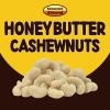 [Official MURGERBON] Honey Butter Cashew Nuts, High Protein, Resealable Zip Pouch, Snack for Kids, School, Office (3x5.6oz) view 3