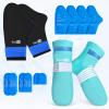 SuzziPad Cold Therapy Socks & Hand Ice Pack, Cooling Gloves for Chemotherapy, Chemo Care Package for Women and Men, S/M view 1