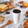 Vplus 500 Pack 16 OZ Paper Coffee Cups, Disposable 16 OZ Coffee Cups With Lids, Cold/Hot Drinking, For Home, Traveling, Stores, Office, And Events view 2