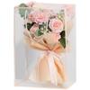 10 Pcs Clear Gift Bags With Handles, Reusable Flower Bouquet Gift Bags Flower Wrapping Plastic Bags Tote Shopping Bags Crafts Wrapping Bags Snack Goodie Bags Party Favor Bags view 1