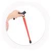 Adjustable Walking Cane Alloy Elderly Walking Cane Trekking Poles Adjustable Portable Mobility Men Old People Red view 3