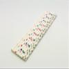 100 Pcs Colorful Disposable Straws, Star Drinking Straws, Rainbow Paper Straws for Juices, Shakes, Cocktail, Smoothies, Party Supplies (White) view 3