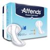 Attends Shaped Pads Super Unisex Incontinent Pad Contoured 13 X 27.2 Inch SPSA, 80 Ct view 1