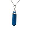 VIE Double Point Pencil Pendant, Silver Chain (Turquoise (Dyed Howlite)) view 3