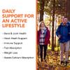 Vitamin D3 K2 Liquid Drops 5000 IU (4oz) Maximum Strength Vitamin D, K, MCT Oil & Omega 3 Bone, Heart, Joint, Muscle Support Supplement. Fast Absorption Formula. 4 in 1 Complex Formula Non-GMO view 4