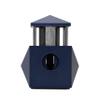 Colibri Quasar Premium 2-in-1 Desk Cutter - Ergonomic Dual V-Cut and Straight Cut, Spring-Loaded Stainless Steel Blade, Ideal for 60+ Ring Gauge Cigars - Gift for Cigar Enthusiasts (Metallic Navy) view 2