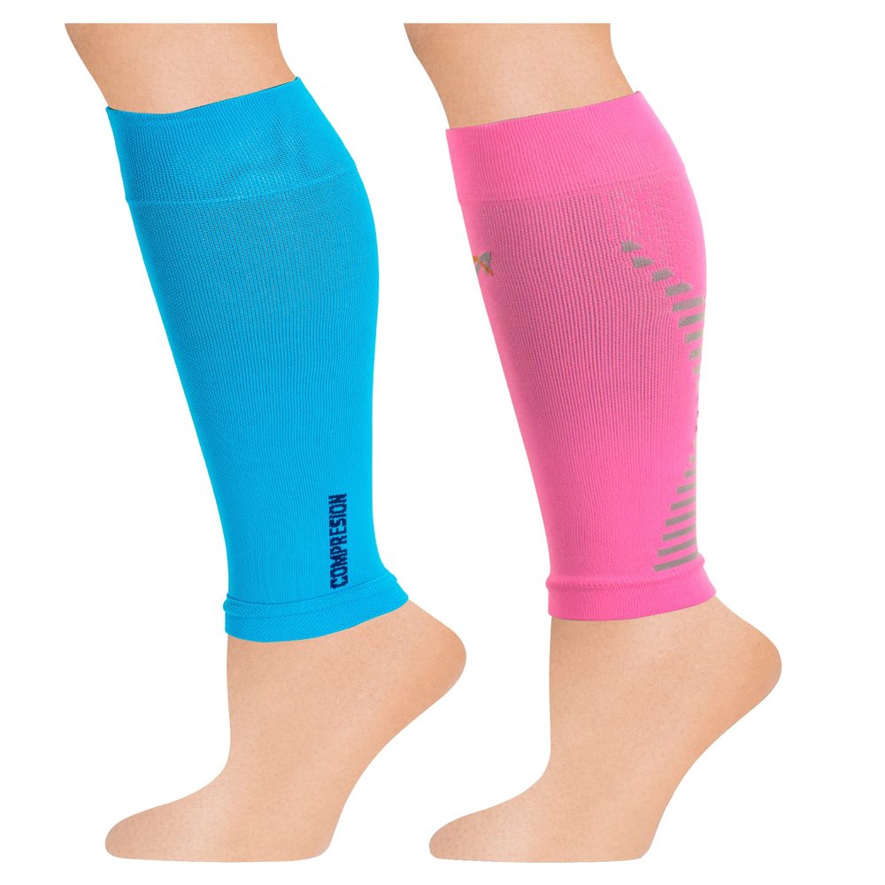 BE SHAPY Calf Compression Sports Sleeve Medias de Compresin 2 Pack
