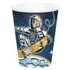 Hoffmaster Group, Inc. PC360513 Paper Cups Cups-256ml | Space Skater | Pack of 8 view 1