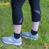 OS1st WP4 Wellness Performance Socks Ideal for Diabetics, Sensitive feet, Circulation Support and Edema (Small,Crew, Black) view 3
