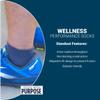 OS1st WP4 Wellness Performance Socks Ideal for Diabetics, Sensitive feet, Circulation Support and Edema view 2