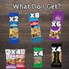 Nuts Snack Packs with Mixed Nuts and Trail Mix  Healthy Snacks Variety Pack for Adults, Office, School, Travel  28 Count Bulk Pack Assembled by Bussin Boxes view 2