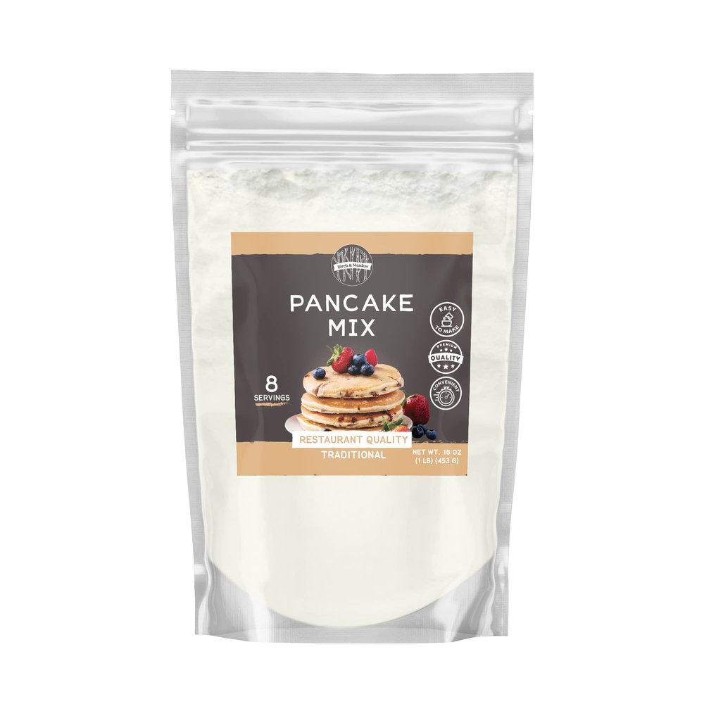 Birch & Meadow 1 lb Pancake Mix, Delicious, Fluffy & Soft
