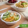 Vplus 200 Pack 12 OZ Paper Bowls, Disposable Compostable Bowls Bulk, Eco-friendly Bagasse Bowls, Heavy-duty Bowls Perfect for Milk Cereals, Snacks, Salads view 4